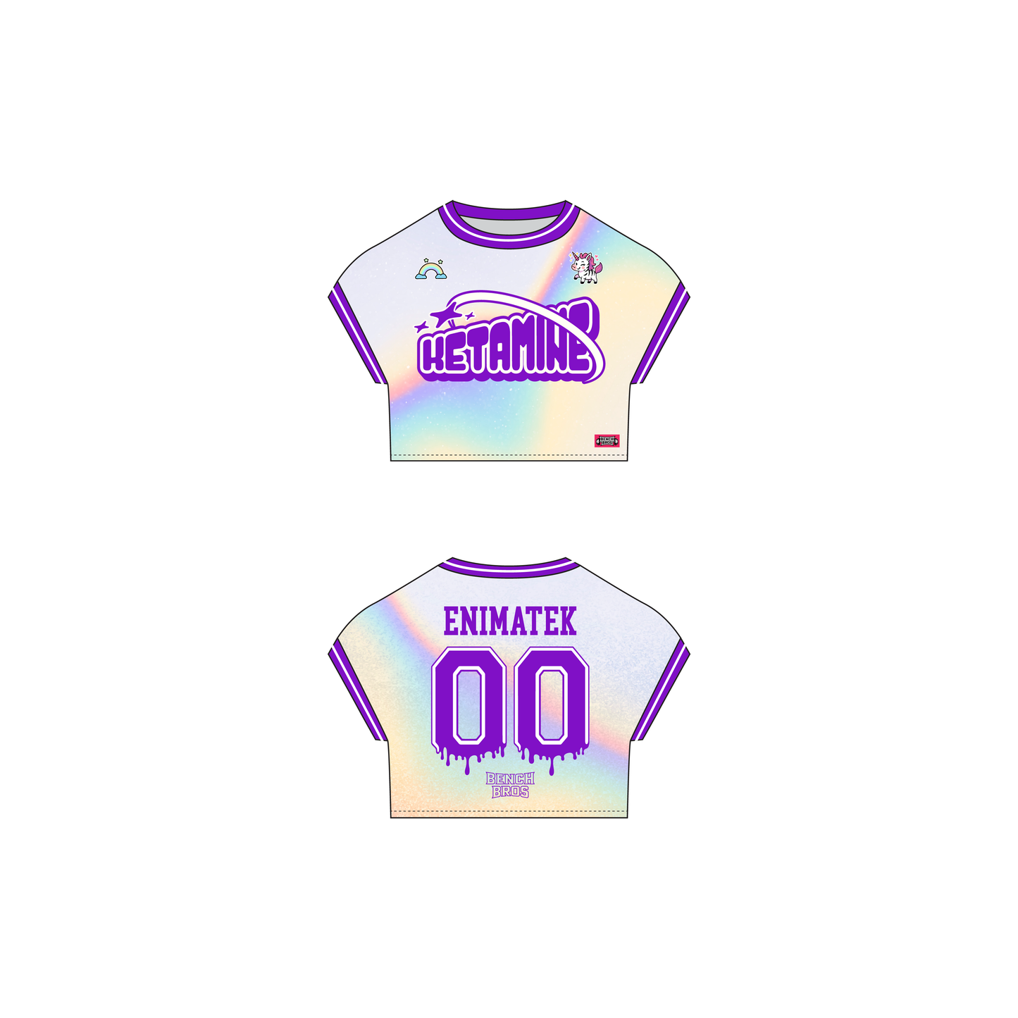 Bench Bros Mesh Crop - KeTaMiNe