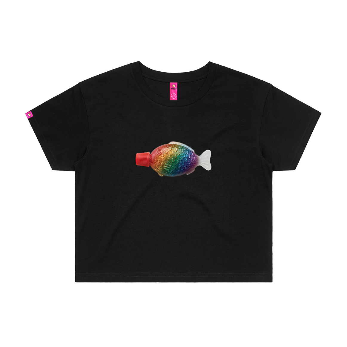 Pride Little Fishy Crop Top