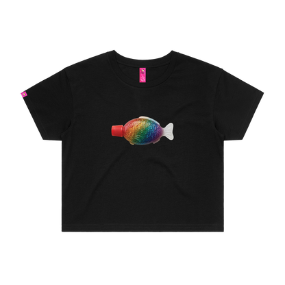 Pride Little Fishy Crop Top