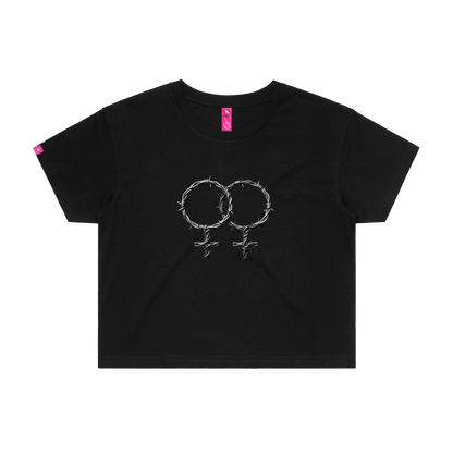 Naughty Girls Crop Top