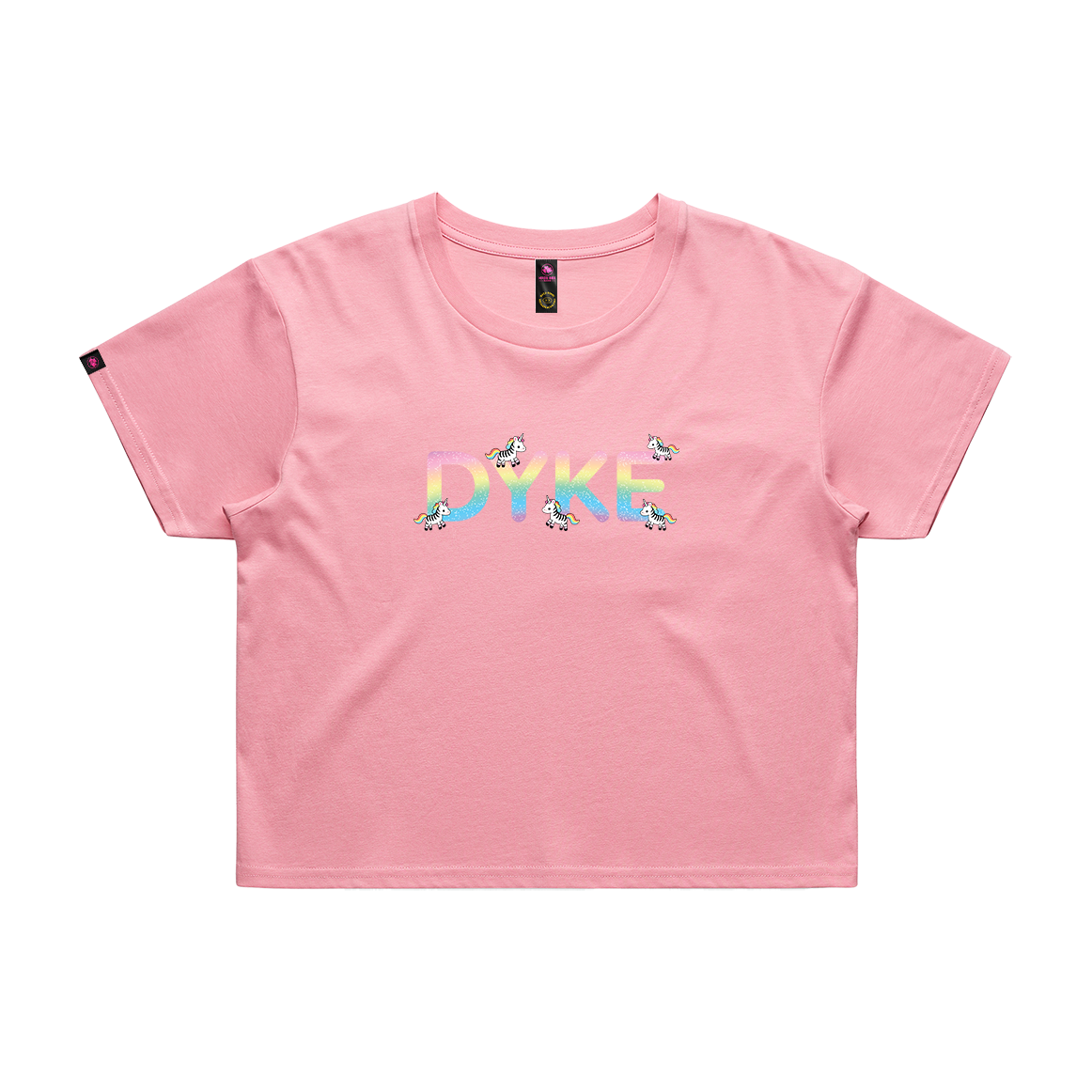 Zebracorn Dyke Crop Top
