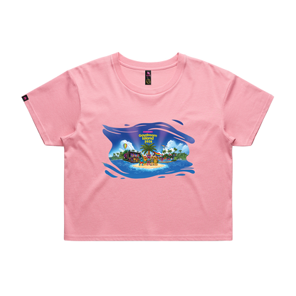 Muppets Gaydream Island Crop Top
