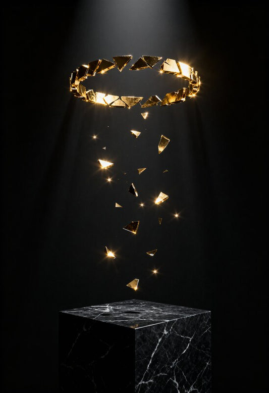 Fractured Halo Art Print