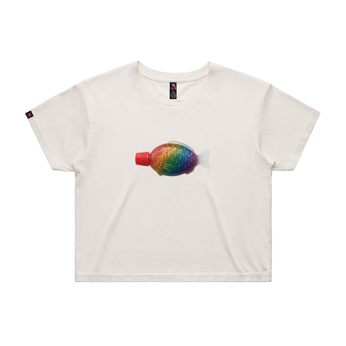 Pride Little Fishy Crop Top