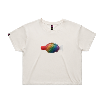 Pride Little Fishy Crop Top