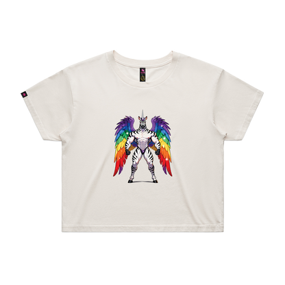 Pride Zebracorn Crop Top