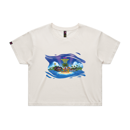 Muppets Gaydream Island Crop Top