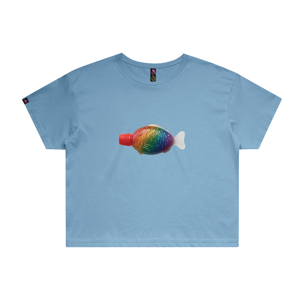 Pride Little Fishy Crop Top