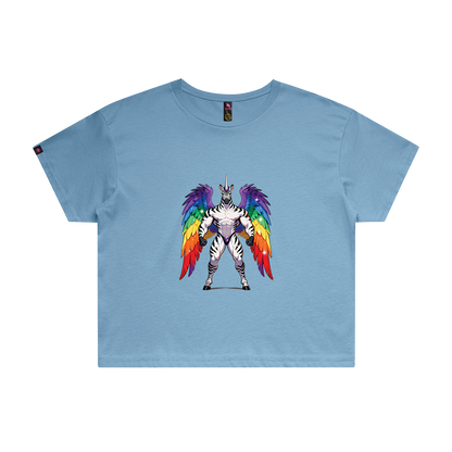 Pride Zebracorn Crop Top