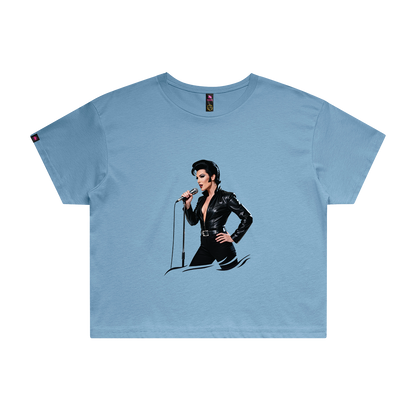 Drag King Crop Top