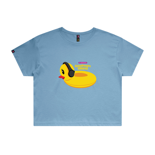 DJ Duck Crop Top