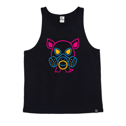 Gas Mask Pig Singlet