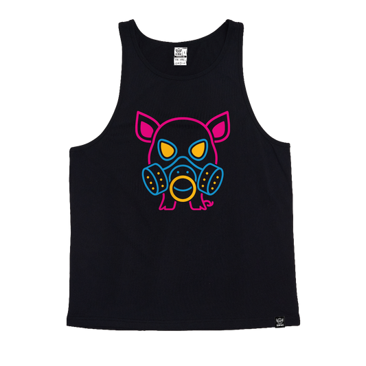 Gas Mask Pig Singlet