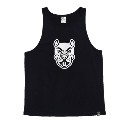 Best Pup Blk + Wht Singlet