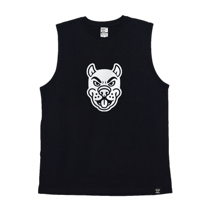 Best Pup Blk + Wht Tank