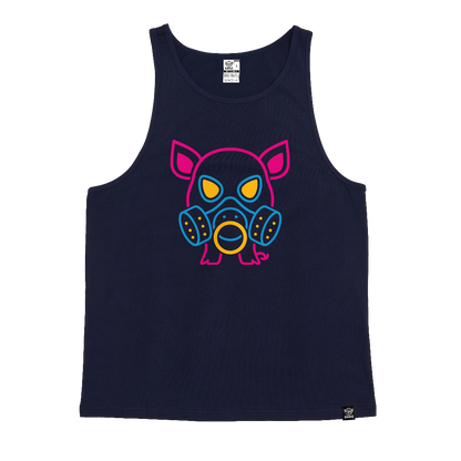 Gas Mask Pig Singlet