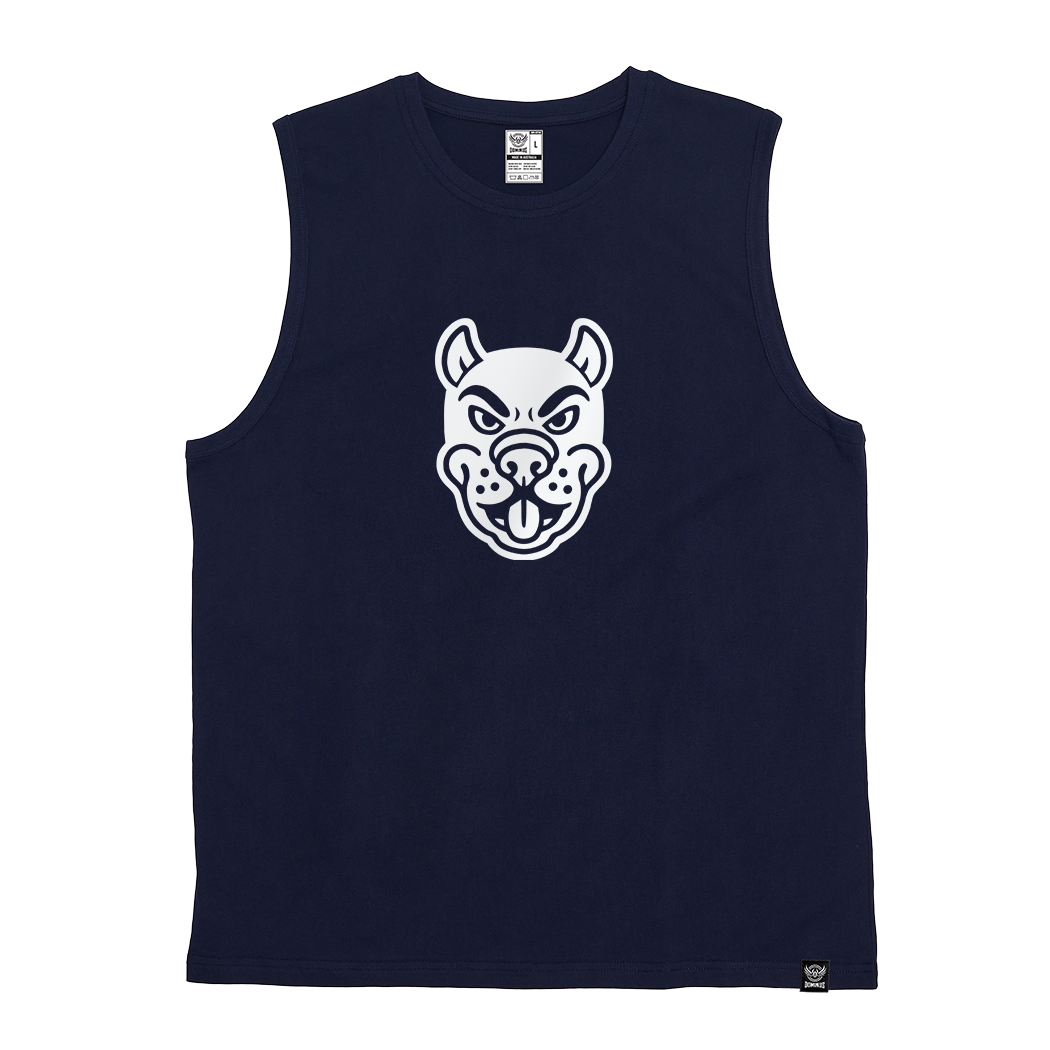 Best Pup Blk + Wht Tank