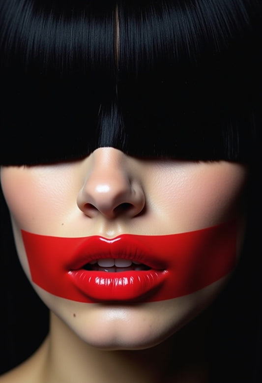 She Bangs Art Print