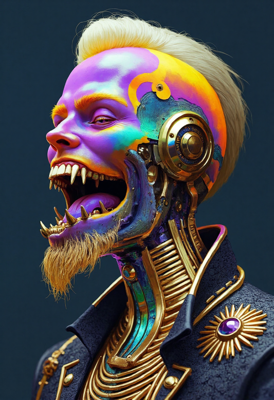 Cyborg Art Print
