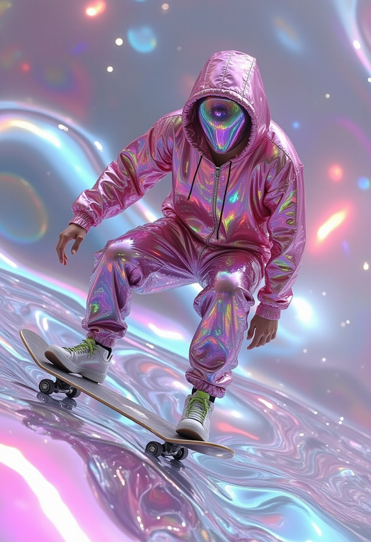 Ride the Wave Art Print