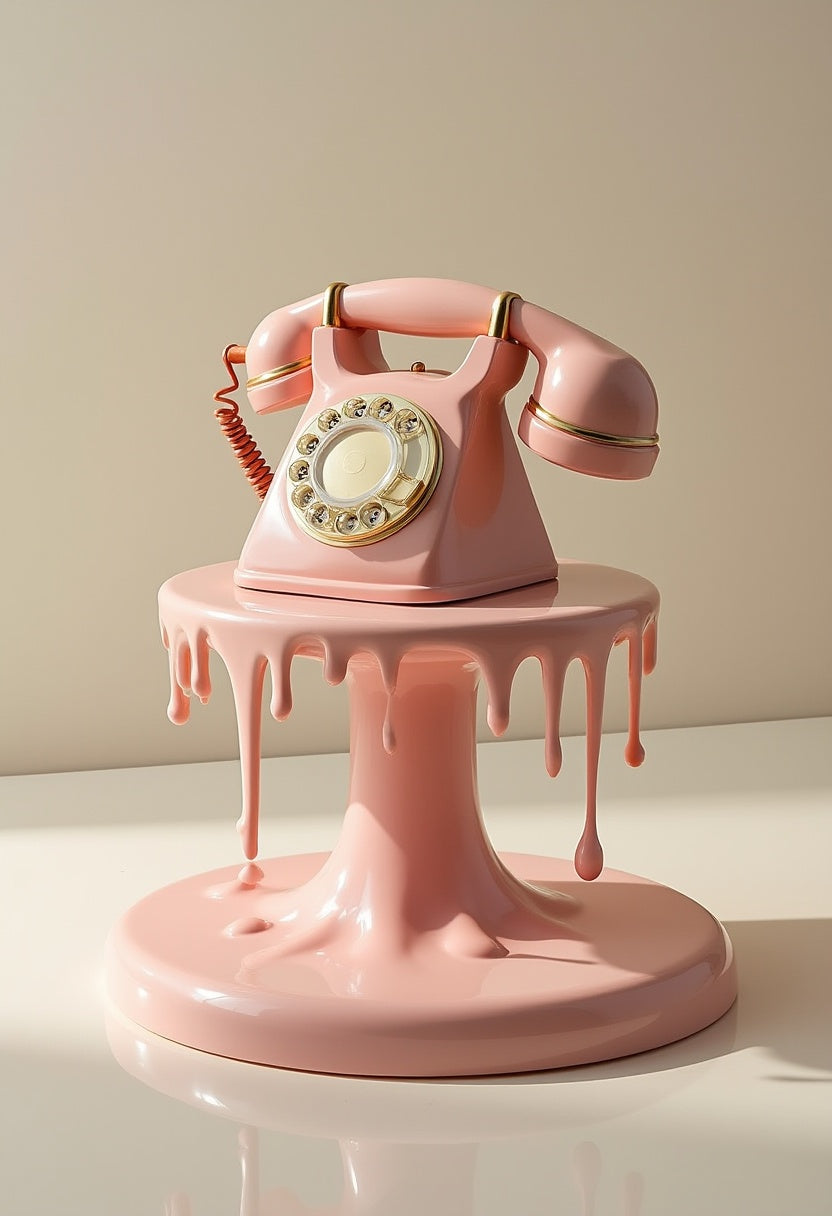 1800-Pink Art Print