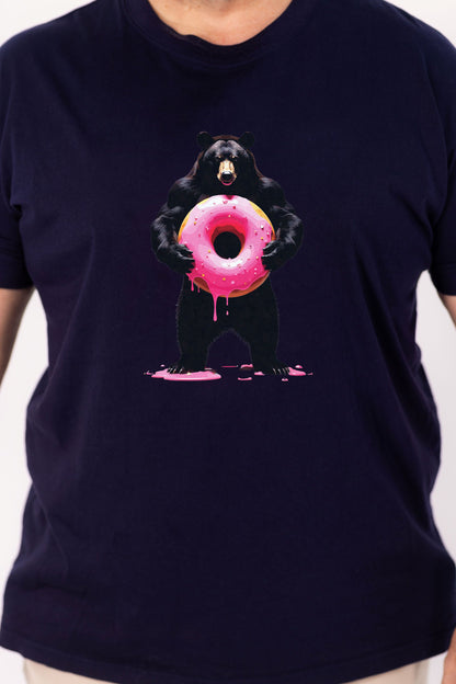 Sticky Donut Bear Hole T-Shirt