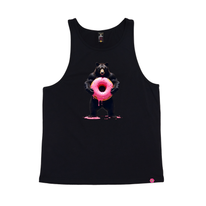 Sticky Donut Bear Hole Singlet