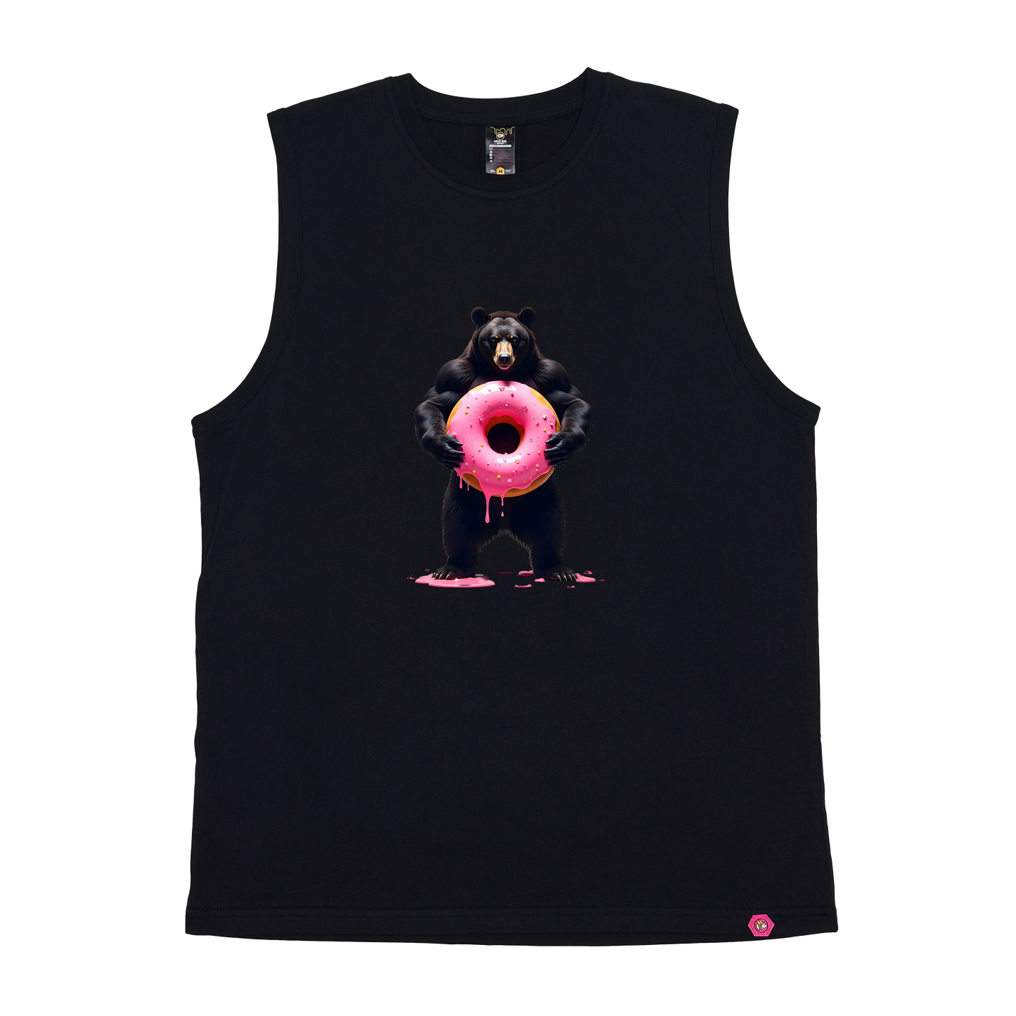 Sticky Donut Bear Hole Tank
