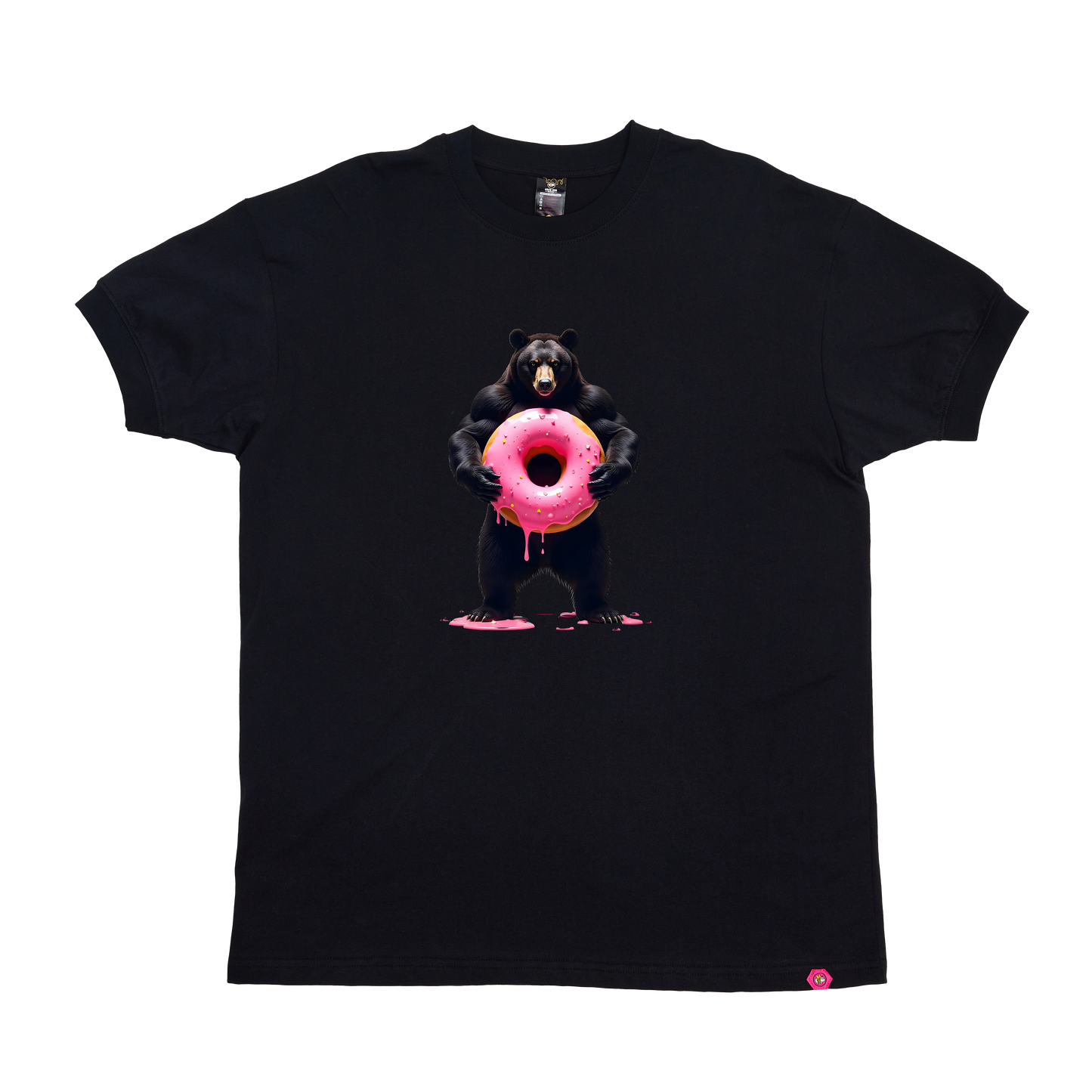 Sticky Donut Bear Hole T-Shirt