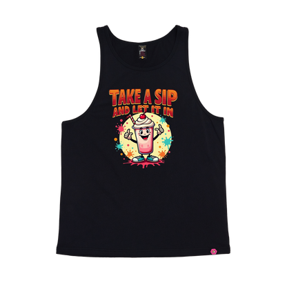 The Milkshake Man Take a Sip Singlet