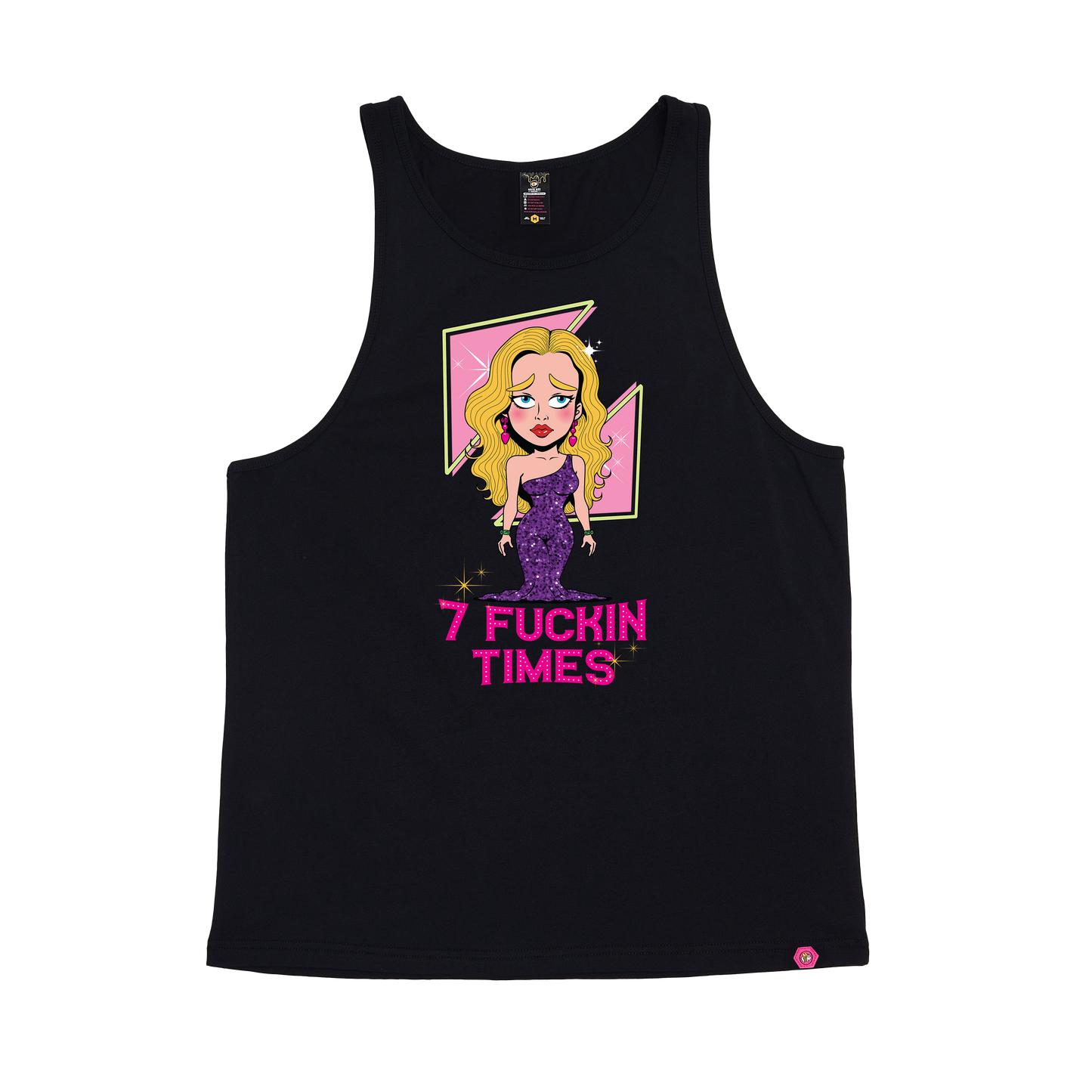 7 Fuckin Times - Corey Craig x Kris Bee Bacon Singlet
