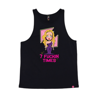 7 Fuckin Times - Corey Craig x Kris Bee Bacon Singlet