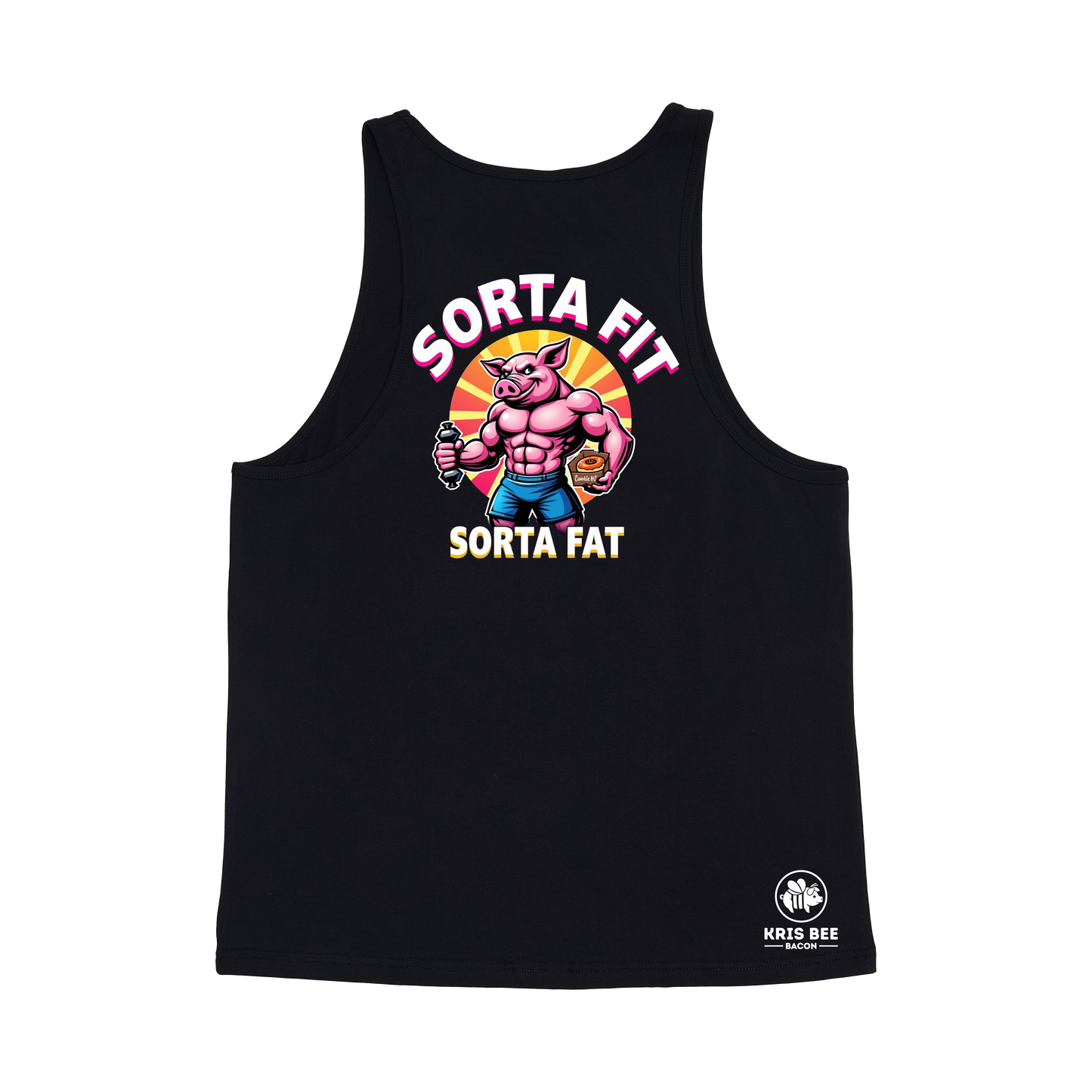 Sorta Fit Sorta Fat Donut Champ Singlet