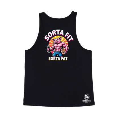 Sorta Fit Sorta Fat Donut Champ Singlet