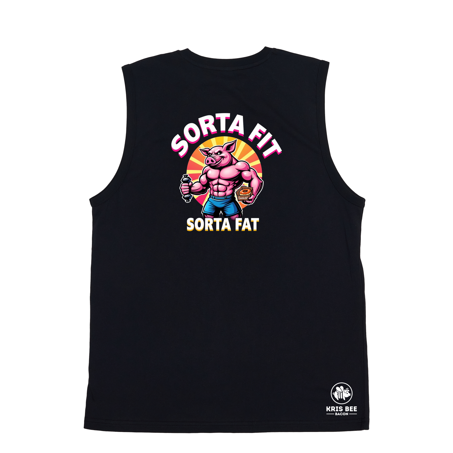 Sorta Fit Sorta Fat Donut Champ Tank