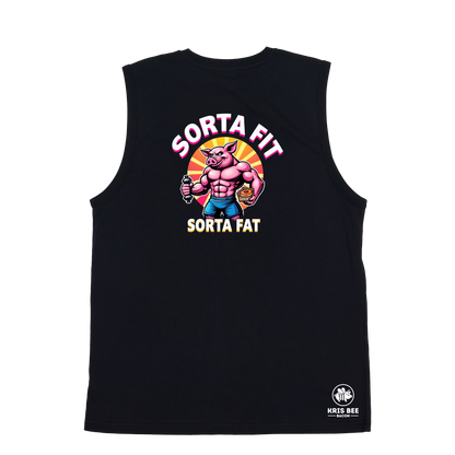 Sorta Fit Sorta Fat Donut Champ Tank