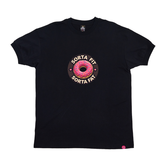 Sorta Fit Sorta Fat Donut Icon T-Shirt
