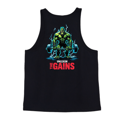 Sorta Fit Sorta Fat Unleash the Gains Singlet