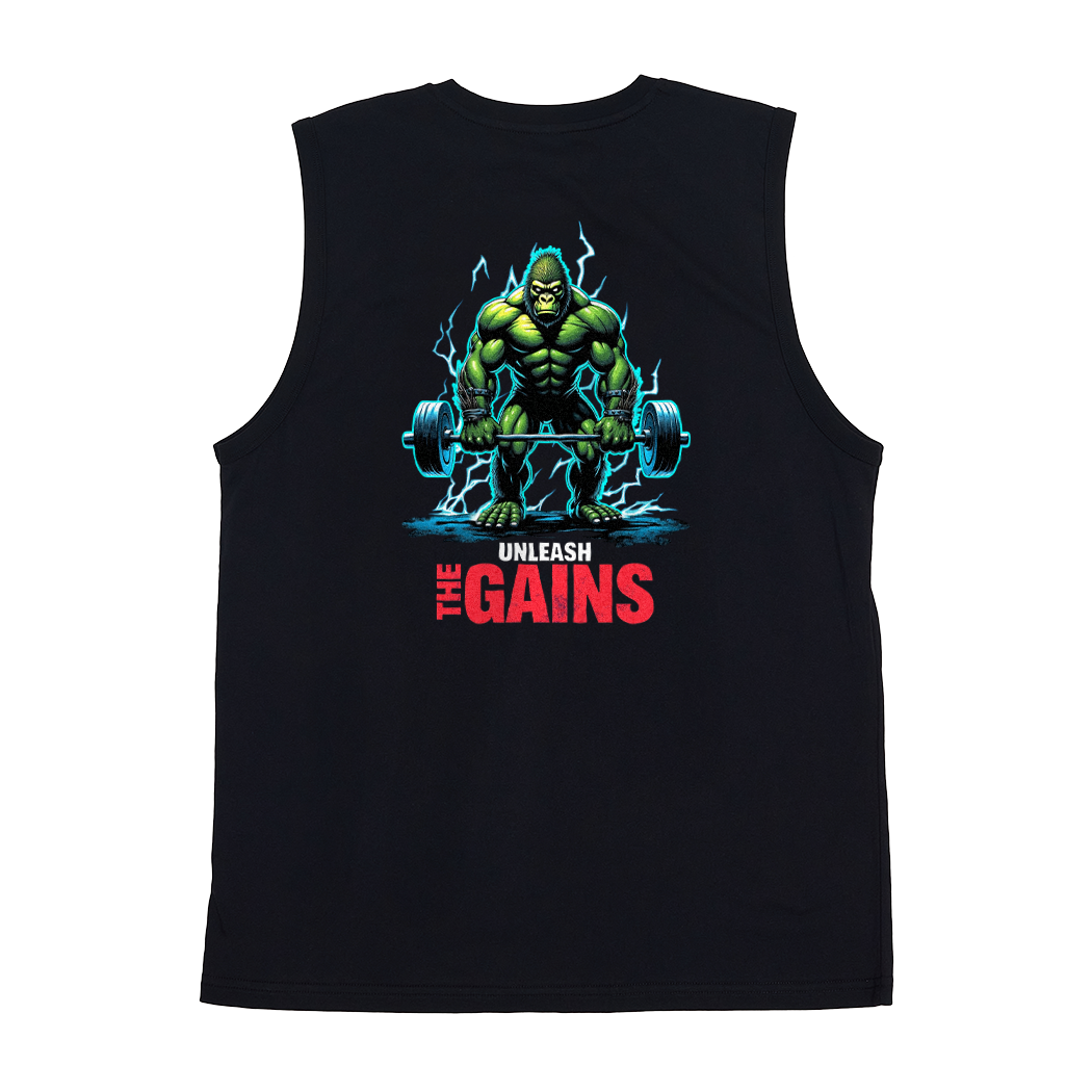 Sorta Fit Sorta Fat Unleash the Gains Tank