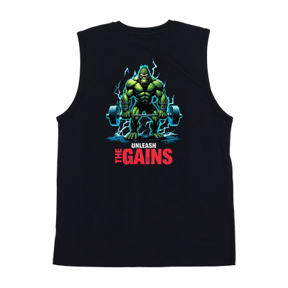 Sorta Fit Sorta Fat Unleash the Gains Tank