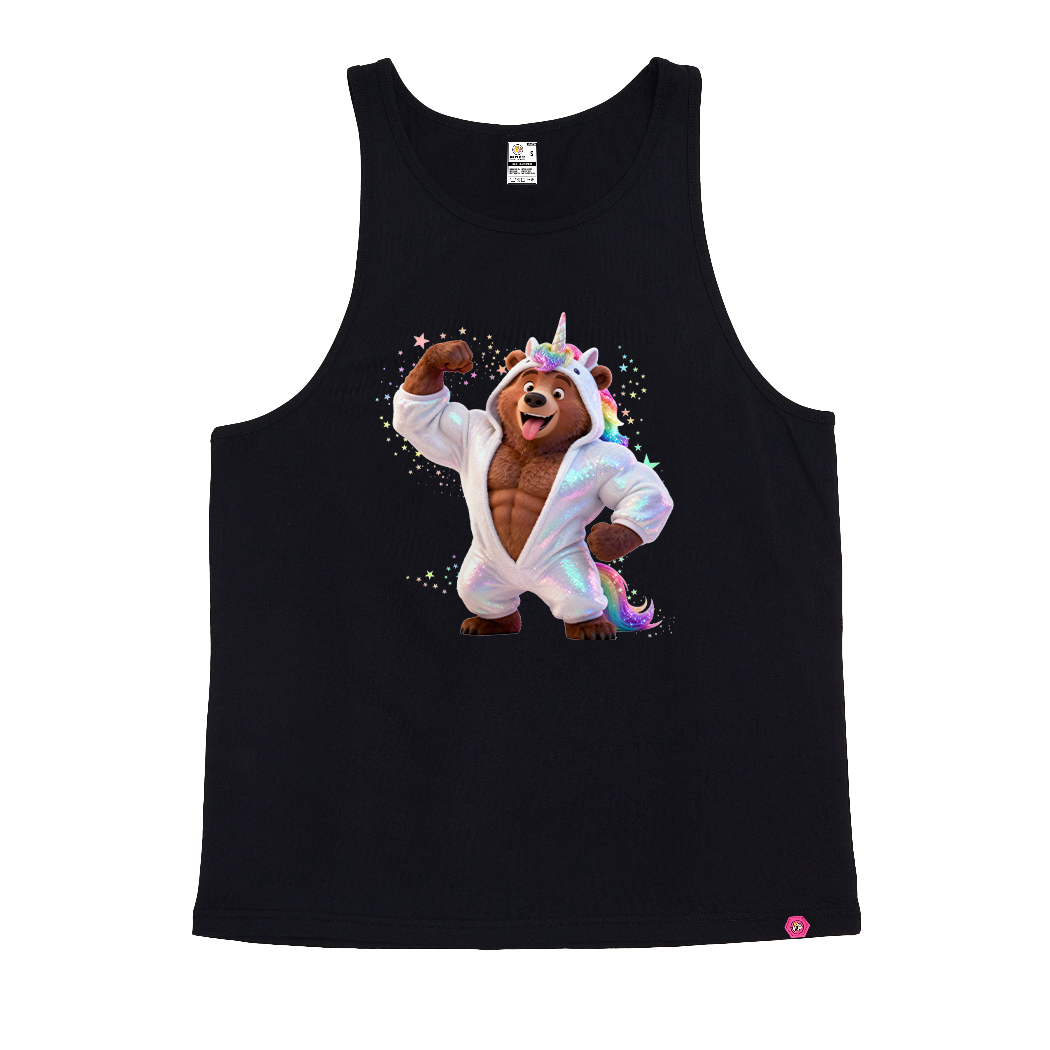 Muffles The Unibear Singlet