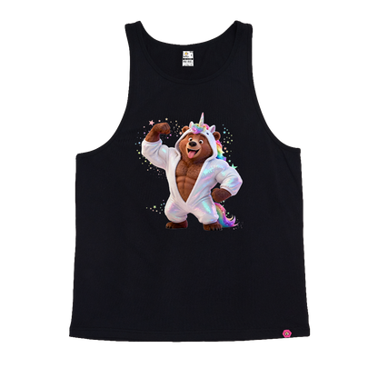 Muffles The Unibear Singlet