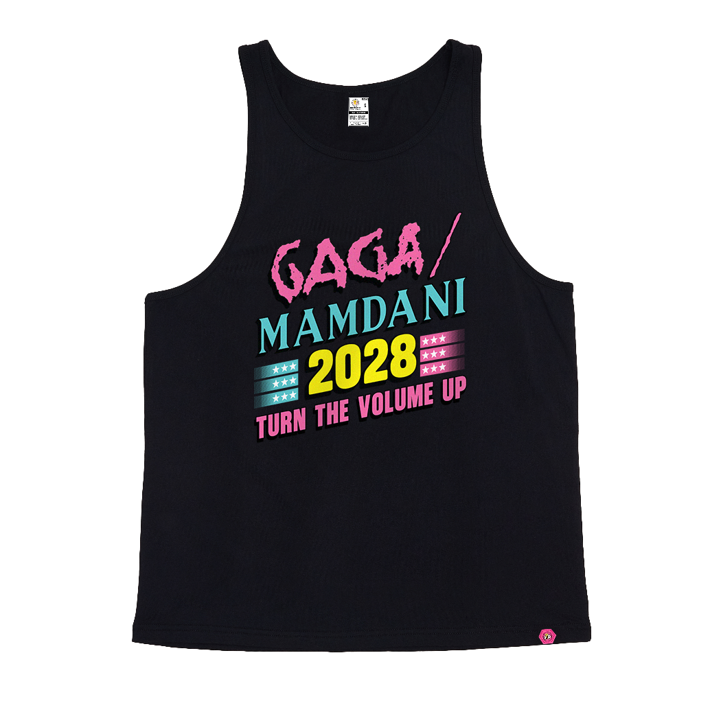 Gaga / Mamdani 2028  - Corey Craig x Kris Bee Bacon Singlet