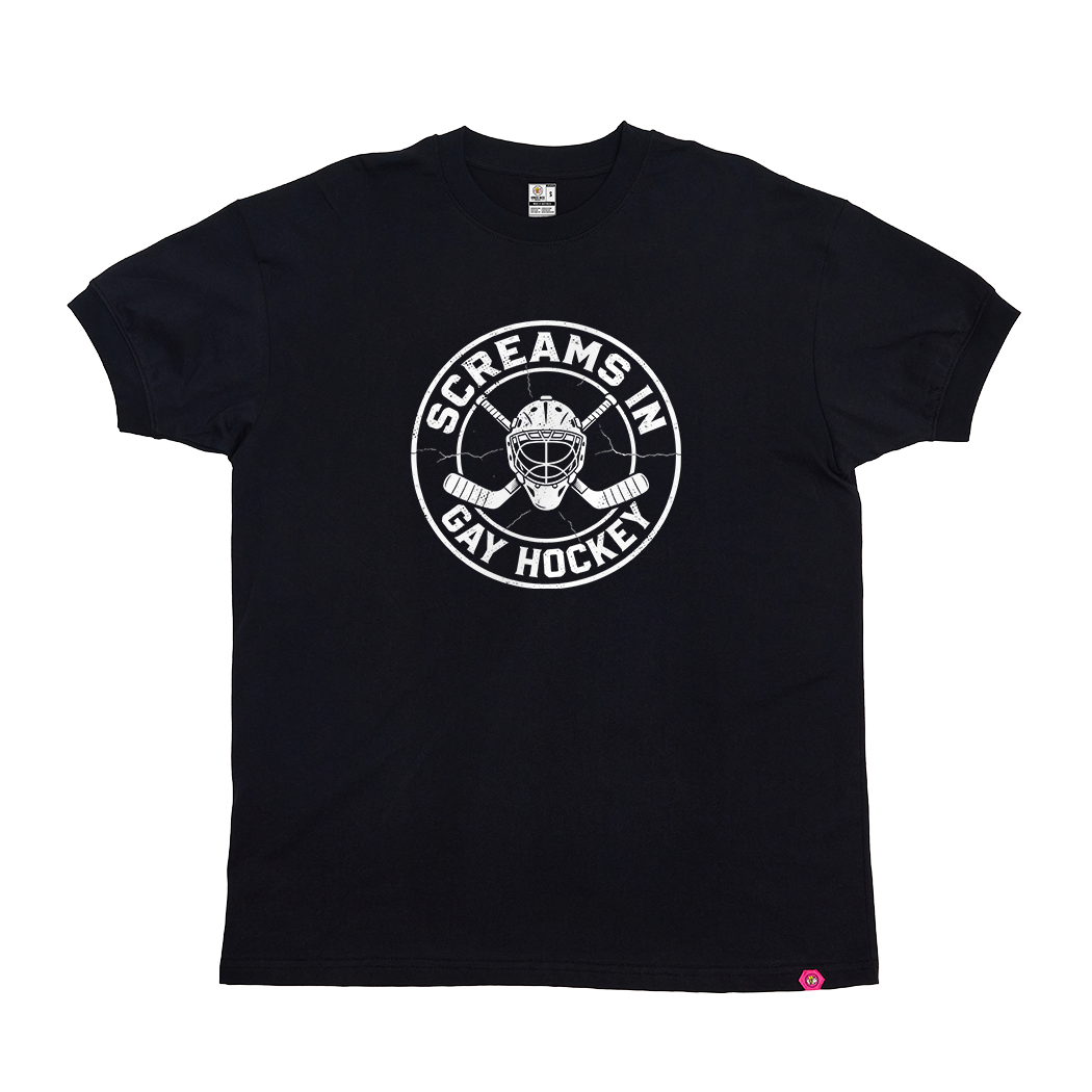 Screams in Gay Hockey T-Shirt