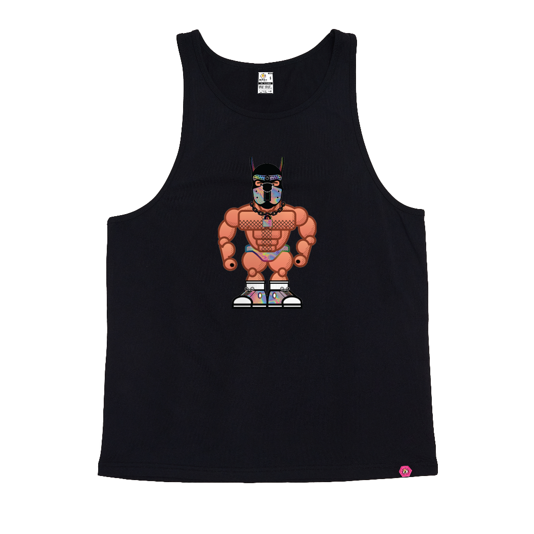 Pocketbears Collab Neon Pup Singlet