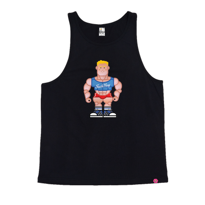 Pocketbears Collab Rick the Himbo Singlet