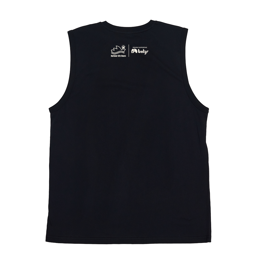 Harbour City Bears proudly supporting batyr Tee and Tank