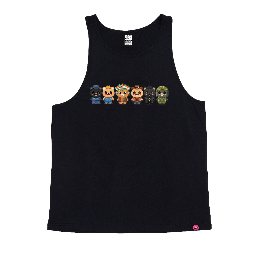 The Village Bears Mardi Gras 2026 Limited Edition Singlet