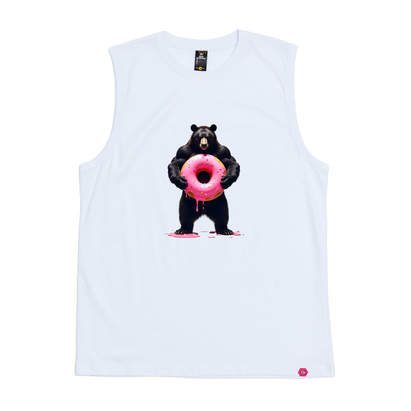 Sticky Donut Bear Hole Tank