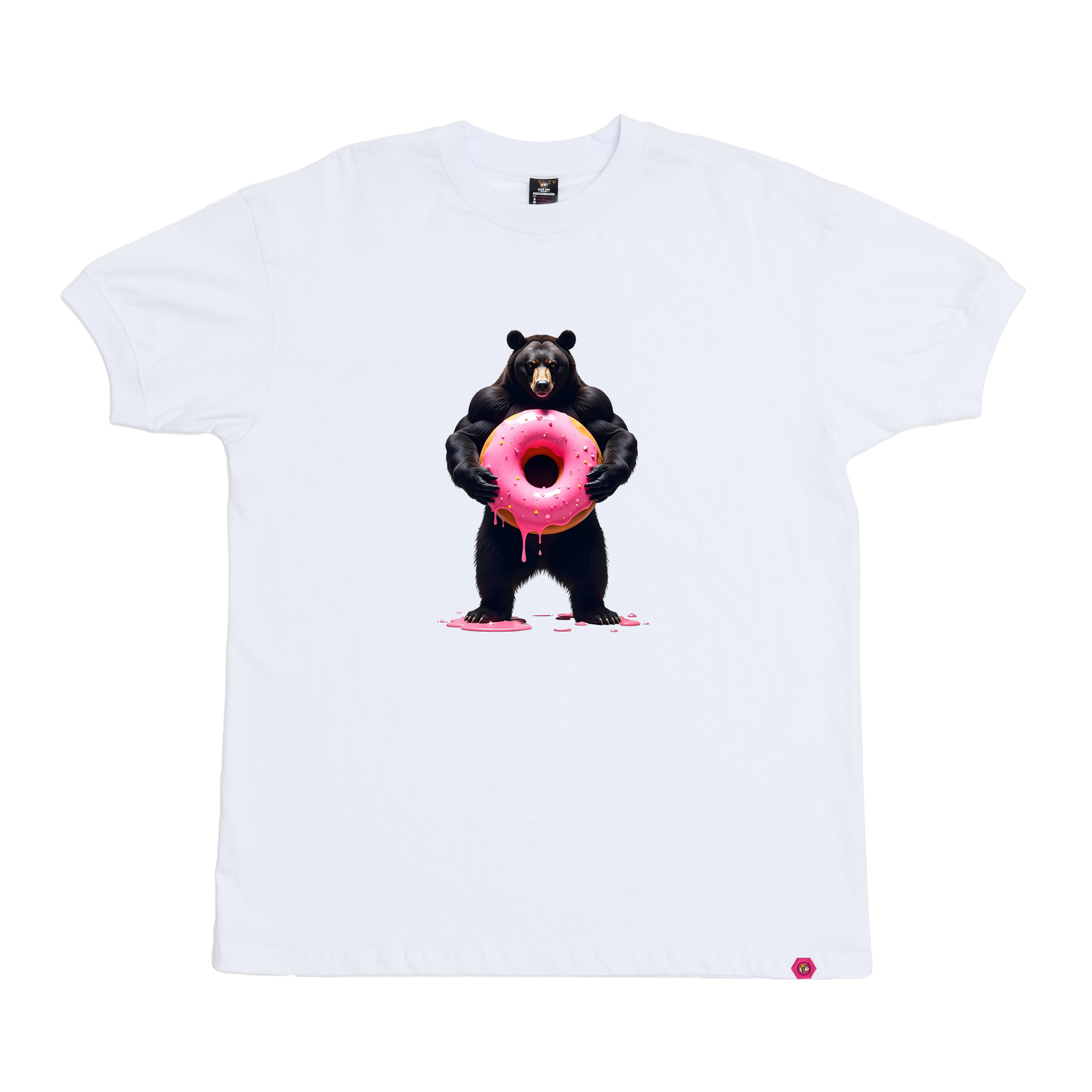 Sticky Donut Bear Hole T-Shirt